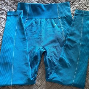 Gymshark Ultra Seamless Leggings - Small - Blue